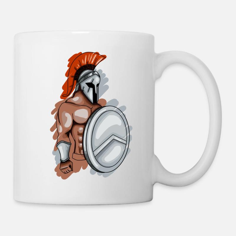 Spartiates - Mug blanc - blanc