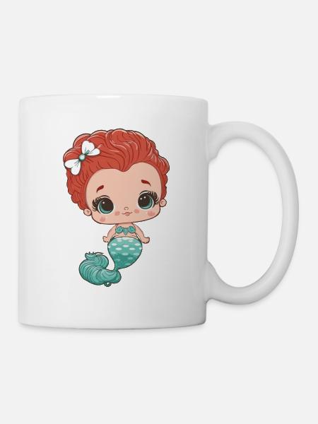 Little Mermaid - Mug - white