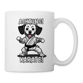 chien Arts martiaux Autodéfense - Mug blanc - blanc - Droite
