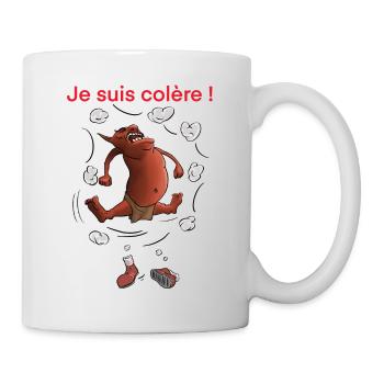 Grosse colère - Mug blanc - blanc - Droite