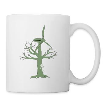 Wind of Change (grün) - Tasse - Weiß - Rechts