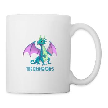 Willkommen im Dragon Club - Tasse - Weiß - Rechts