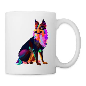 Schäferhund Hundebesitzer Hunde Hundehalter Hund - Tasse - Weiß - Rechts