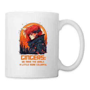 Gingers Make the World a Brighter Place - Mug - white - Right