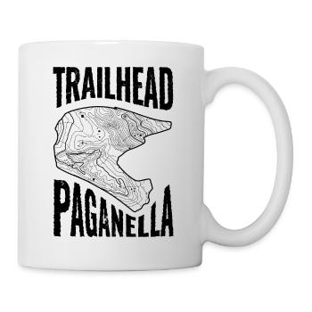 T-shirt VTT Trailhead Paganella - Mug blanc - blanc - Droite