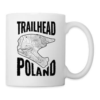 Bestseller Mountain Bike T-Shirt Trailhead Poland - Mug - white - Right