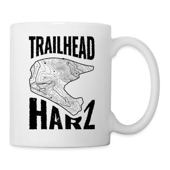 T-shirt VTT Trailhead Résine - Mug blanc - blanc - Droite