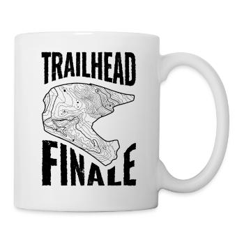 Mountain Bike T-Shirt Trailhead Finale Ligure - Mug - white - Right