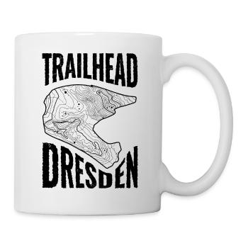 Mountain Bike T-Shirt Trailhead Dresden - Mug - white - Right