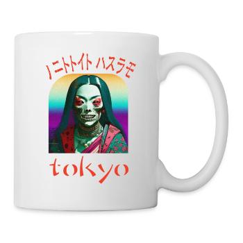 Bon baiser du Japon - Mug blanc - blanc - Droite