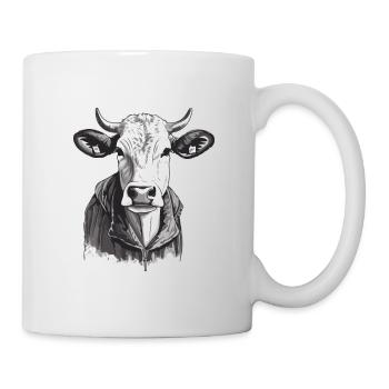 Cow head - Mug - white - Right