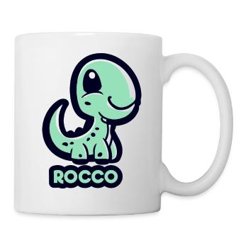 DINOSAURIER. ROCCO - Tasse - Weiß - Rechts