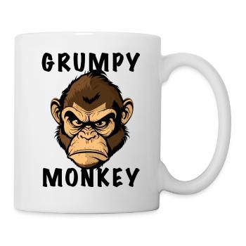 GRUMPY MONKEY - Mug - white - Right