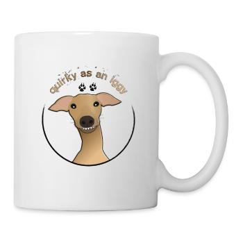 Drôle de lévrier « Excentrique comme un Iggy » - Mug blanc - blanc - Droite