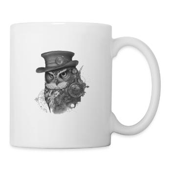 Eule 3 - Tasse - Weiß - Rechts