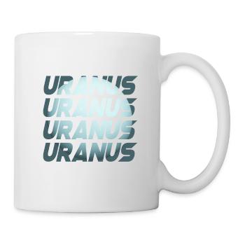 Uranus Design - Tasse - Weiß - Rechts