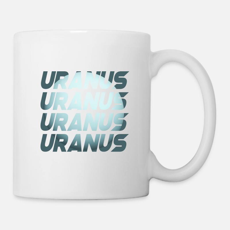 Conception d’Uranus - Mug blanc - blanc
