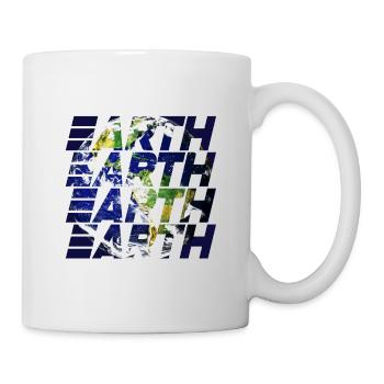 Erd-Design - Tasse - Weiß - Rechts