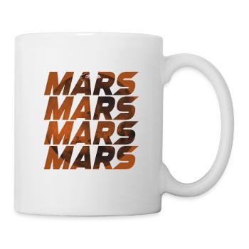 Mars Desgin - Tasse - Weiß - Rechts