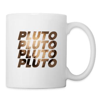 Conception de Pluton - Mug blanc - blanc - Droite