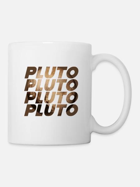 Pluto Design - Mug - white