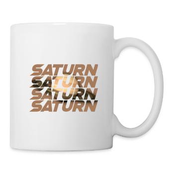Saturn Design - Tasse - Weiß - Rechts
