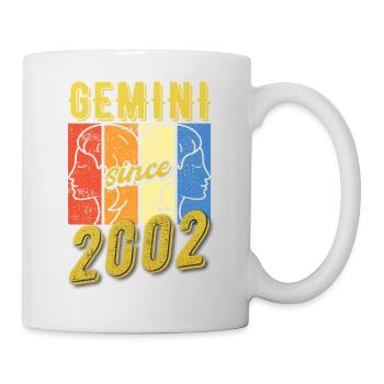Gemini Zodiac 2002 Gift - Mug - white - Right