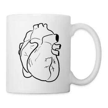 Heart - Mug - white - Right