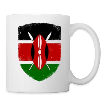Kenia - Tasse - Weiß - Rechts