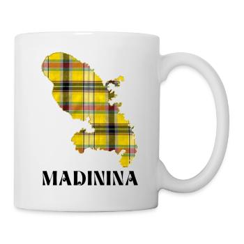 Martinique Madinina Carte - Mug blanc - blanc - Droite