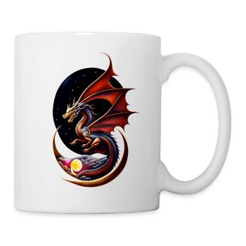Night Dragon - Mug - white - Right