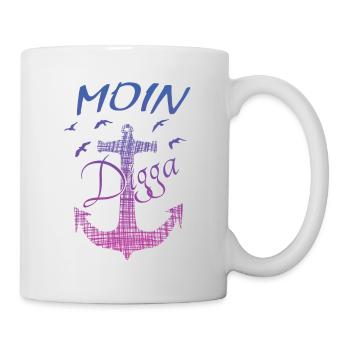 MOIN - Tasse - Weiß - Rechts
