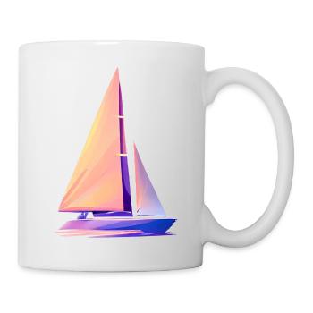 Sailing ship Sailboat Sailing Sailing Sailing Sailing - Mug - white - Right