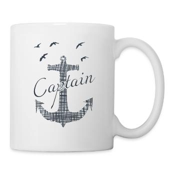 Captain Kapitän - Tasse - Weiß - Rechts