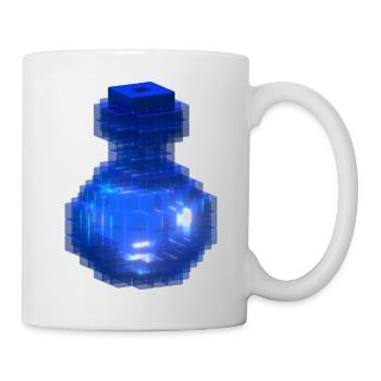 Blue Gothic Halloween Secret Potion Bottle Tshirt - Mug - white - Right
