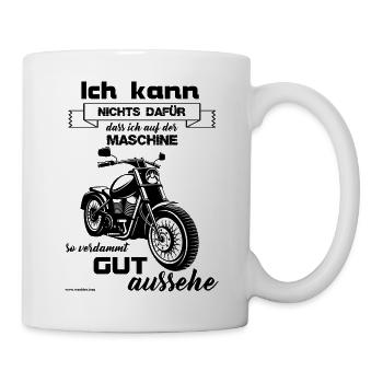 Ich kann nichts dafür, dass ich ... - Tasse - Weiß - Rechts