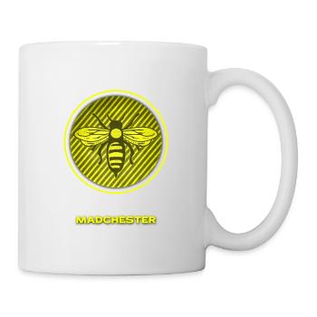 MADCHESTER BEE - Mug - white - Right
