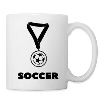Fußball Soccer - Mug - white - Right
