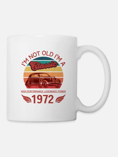 Ich bin nicht alt - Tasse - Weiß