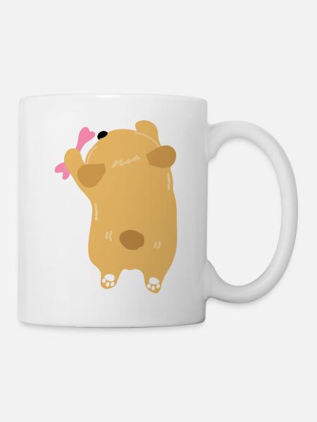 niedlicher Welpe - Tasse - Weiß