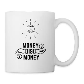 Time is Time - Tasse - Weiß - Rechts