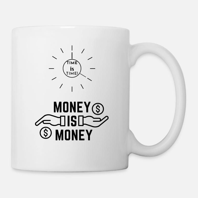 Time is Time - Tasse - Weiß
