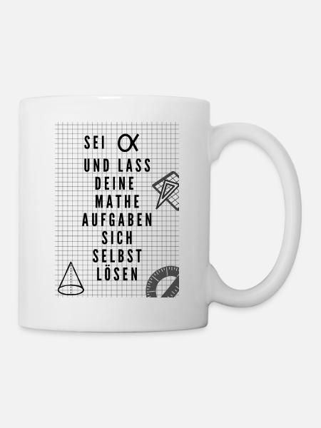Alpha - Tasse - Weiß