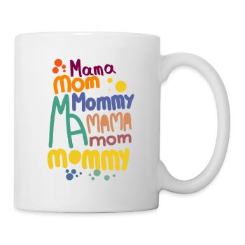 Maman - Mug blanc - blanc - Droite