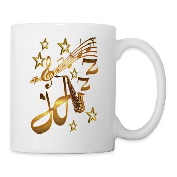 My Jazz My music - Mug - white - Right
