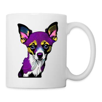 Happy dog. Happy dogs. Chihuahua! - Mug - white - Right