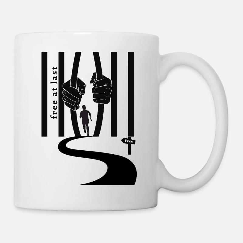 Freiheit - Tasse - Weiß