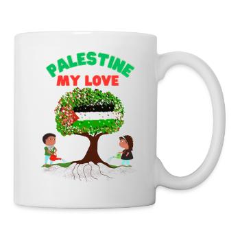 Palestine my Love - Tasse - Weiß - Rechts