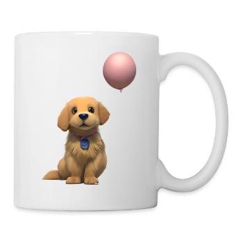 Dog Owner Golden Retriever Dog Puppy Dogs - Mug - white - Right