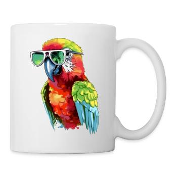 Jack le perroquet - Mug blanc - blanc - Droite
